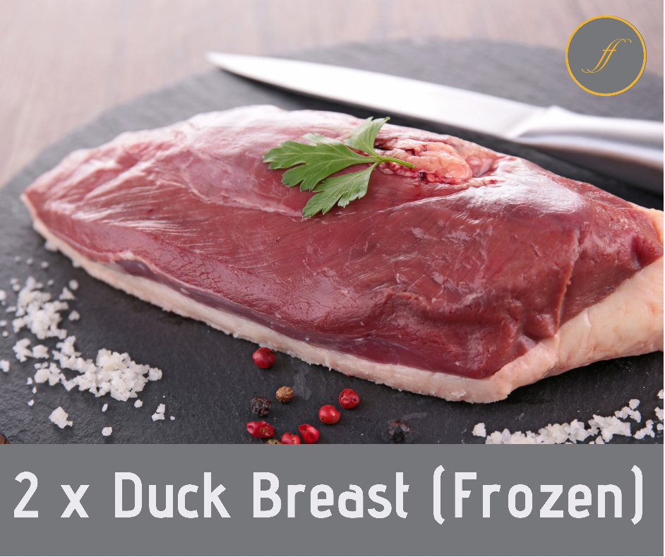 2 x Duck Breast - frozen